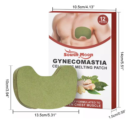 Parche Reductor De Grasa Para El Pecho Para Hombres