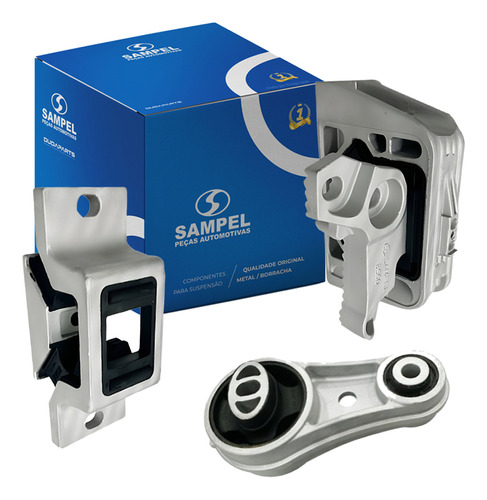 Kit Calço Coxim Motor Câmbio Renault Master 2.3 13/.. Sampel