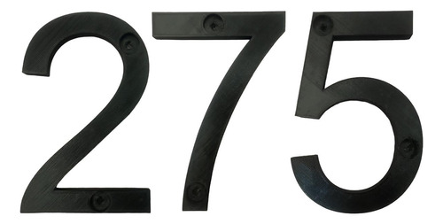 Números Para Departamentos, Mxgnb-275, Número 275, 17.7cm Al