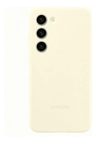 Samsung Galaxy S23 Silicone Cover Crema