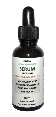Imagen 4 de 5 de 2 Serum Facial Día Y Noche 10% Niacinamida Piel Mixta/grasa