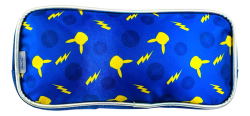 Mochila Rueditas Lonchera Lapicera Primaria Pokemon Pikachu Azul Pokémon