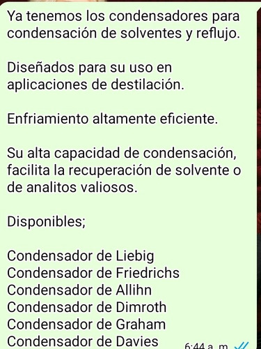 Imagen 10 de 10 de Condensador Friedrichs 24/40 Tubo Refrigerante Destilación