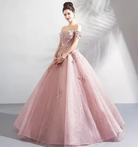 Vestido hotsell rosa barato