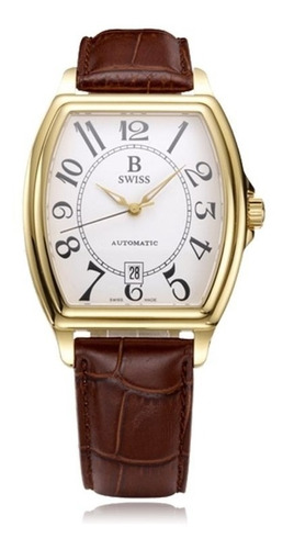 Reloj Suizo B Swiss Prestige Automático Para Hombre
