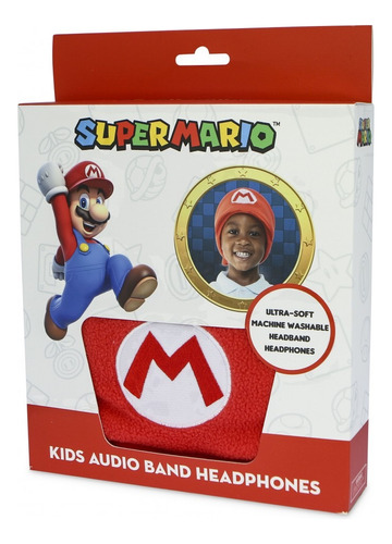 Audífonos Audio Band Super Mario Bros Otl Alámbricos