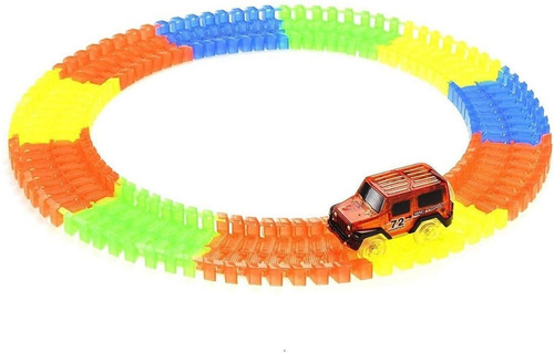 Pista Flexible Luminosa 133 Piezas Fenix Envio Full (24011)