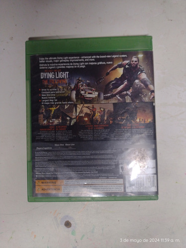 Juego Físico De Xbox Dying Light The Following 