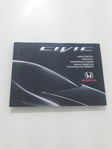Manual De Revisão E Garantia Honda Civic 2012 2013 2014