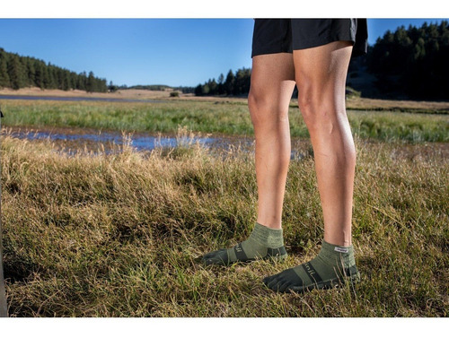 Imagen 3 de 4 de Medias Trail Running Injinji Trail Midweight Mini-crew
