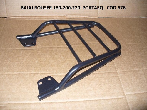 Portaequipaje Bajaj 220 F Rouser - Retirar Pasamanos