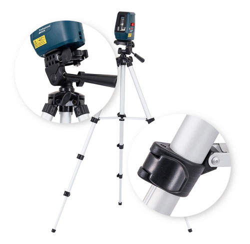 Imagem 3 de 5 de Nível Laser 3 Linhas Vermelhas 15m Bosch Nivelox Gll3x