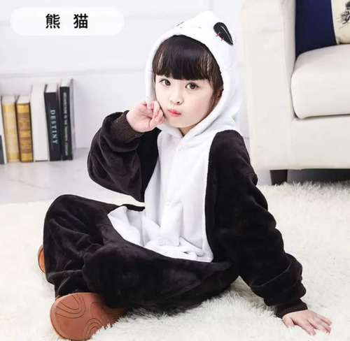 Pijama Enterizo Infantil Ultra Soft Súper Calentitos Kawaii