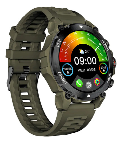 Relogio Smartwatch Basike W88 Pro Max Esportivo 47mm Tela Amoled Gps Integrado Autonomo Nfc Controle De Acesso Chamadas Bluetooth Saude