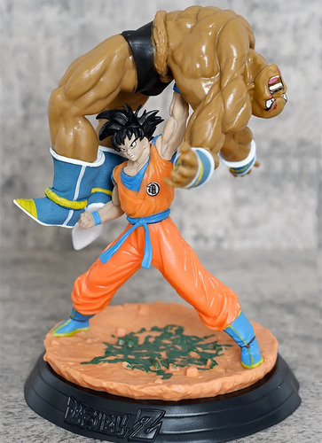Figura Goku Nappa Dragon Ball Z Vegeta Pelea Sayayin Tierra