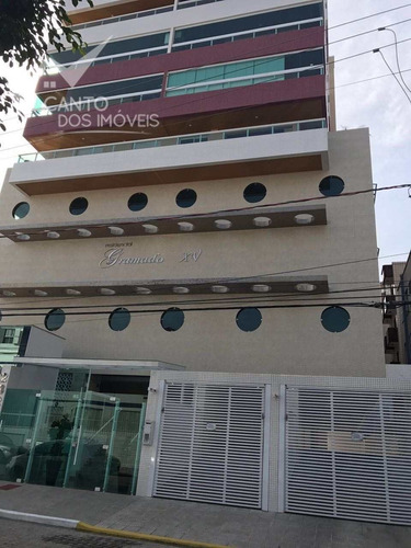 Imagem 18 de 20 de Apartamento Com 3 Dorms, Guilhermina, Praia Grande - R$ 450.000,00, 90m² - Codigo: 164 - V164