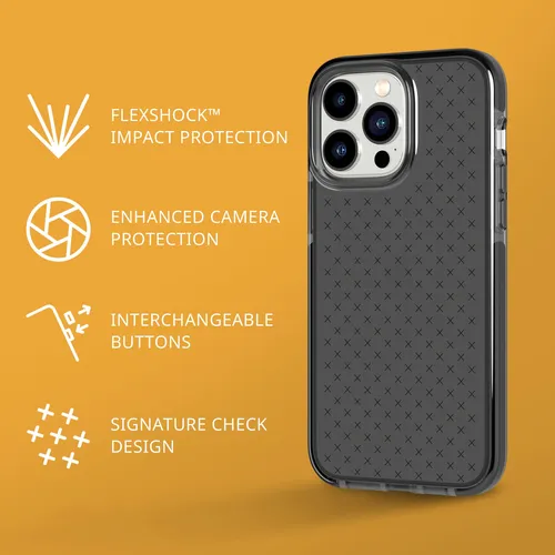 Funda De Teléfono Tech21 iPhone 14 Pro Max Evo Check A Prueb