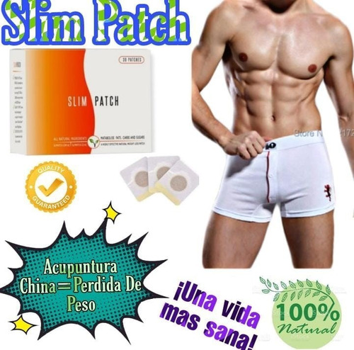 Iman+yerbas Slim Patch Acupuntura China Adelgaza Reafirma 