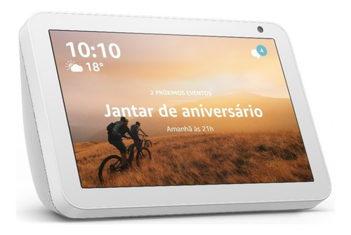 Echo Show 8 2a Geração Alexa 8'' 13mp Branco Amazon Glacier White