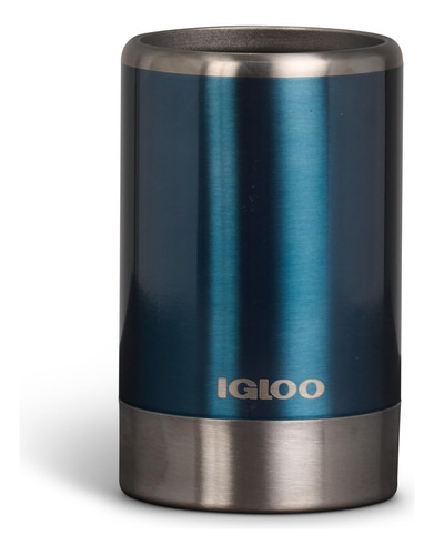 Iglú, Acero Inoxidable De 12 Oz, Coolmate, Azul Moderno Bril