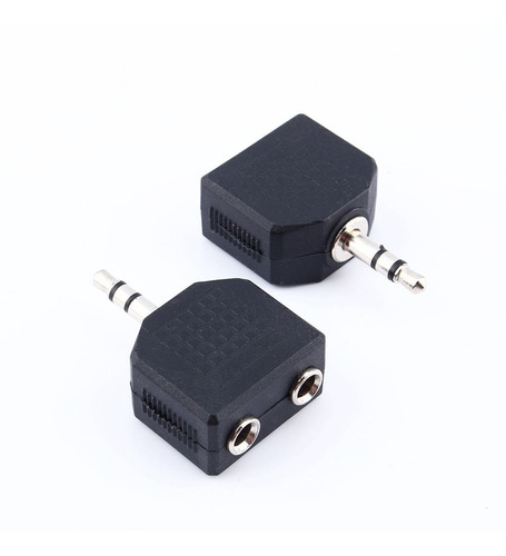 Adaptador Divisor Miniplug 3.5 A Dos Hembras 3.5 Mm Stereo