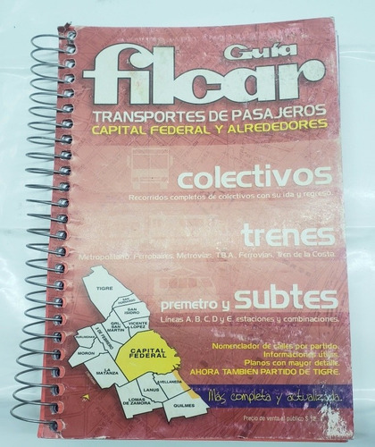 Guia Filcar Transporte Dpasajeros Caba/alrededores 2004 