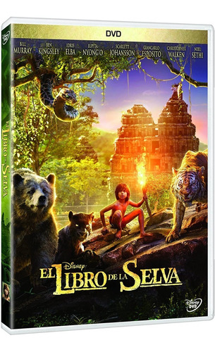 El Libro De La Selva [2016] | Dvd Disney Película Nueva