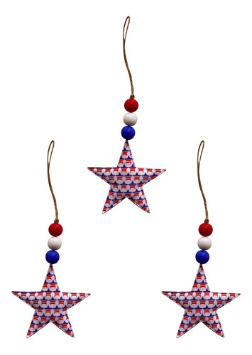 Decoraciones del Día de la Independencia de los Estados Unidos, estrella B de cinco colores