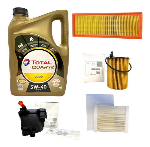 Kit Aceite Y 4 Filtros Peugeot Partner Berlingo 1.6 Hdi 16v