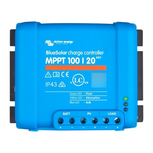 Victron Controlador De Carga Bluesolar Mppt 100v/20a 48v