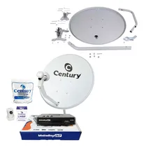 Comprar Kit Century Parabólica Digital Ku Midia 60cm Box Midiabox B7