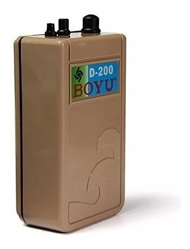 Compresor de oxigenación para acuarios Boyu D-200 a batería