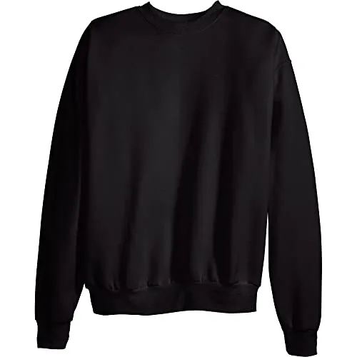 Sudadera negra grande sale