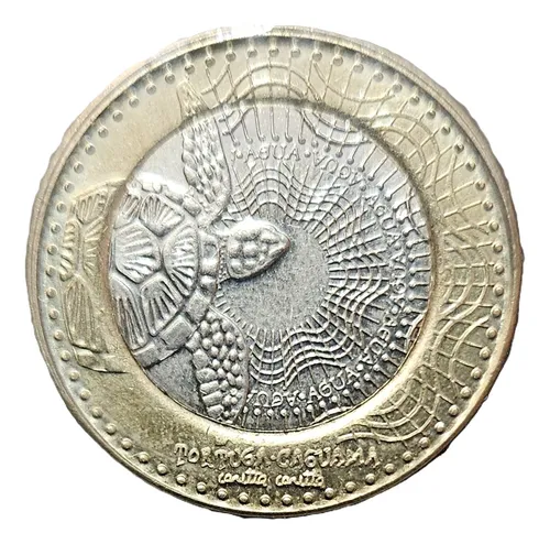 Moneda Error 1000 Pesos 2018 Cachucha Unc