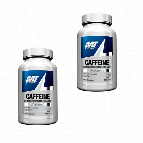 2 Cafeinas Gat 100 Compr 200 Mg ¡envíos Gratis!