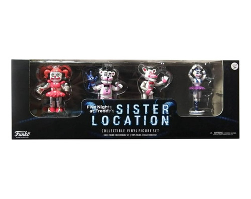 Sister Location Set De 4 Personajes Five Nigths Ats Freddy's