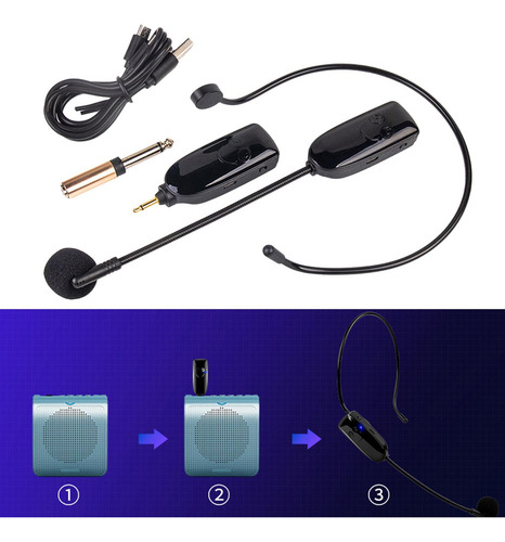 Micrófono De Auriculares Profesional Micrófono De