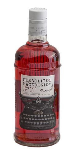 Gin Infusionado Heraclito Y Macedonio 750 Ml