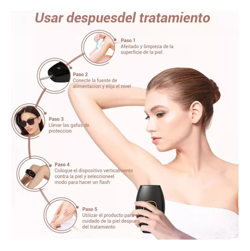 Depiladora a laser permanente de luz pulsada Ipl sem dor 999.999 Máquina de depilação a laser preta Ipl Depiladora a laser com luz pulsada permanente