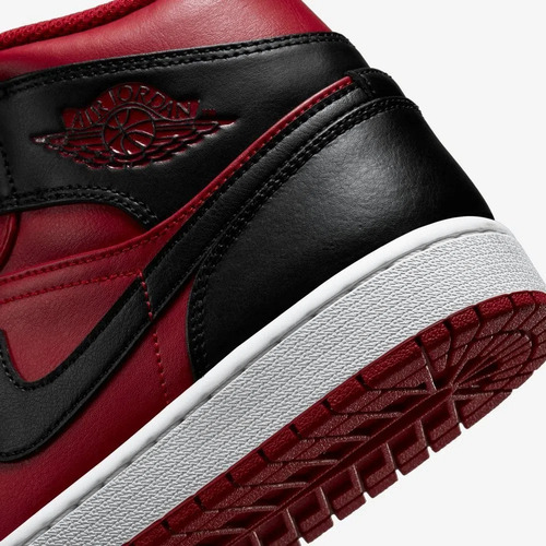 Zapatillas Nike Air Jordan 1 Mid Gym Red Hombre Originales