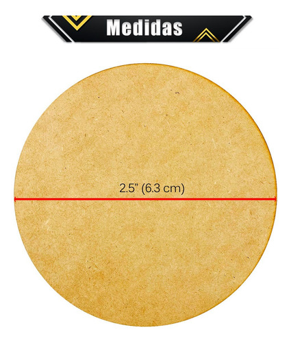 Imagen 5 de 7 de 100 Circulos Mdf Madera Manualidades Porta Vasos Y Platos