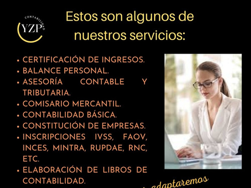 Imagen 2 de 4 de Contabilidad, Certificación De Ingresos, Balance Personal