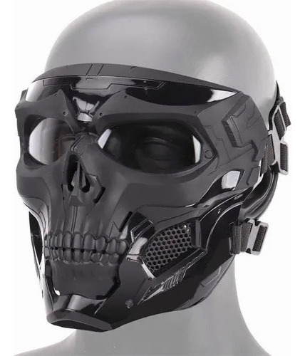 Máscara Facial Airsoft, Paintball Skull