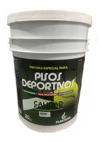 Pintura Para Pisos Deportivos X 10 Lts Plasticar Colornet