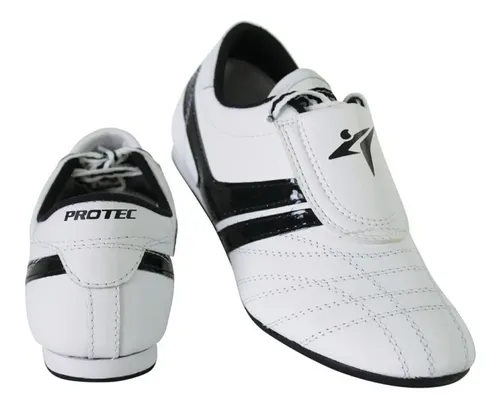 Articulos Marciales Tenis Protec Blanco Y Negro