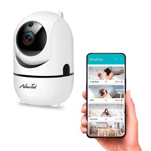 Imagen 3 de 4 de Camara De Seguridad Ip Wifi P2p Hd Vision Nocturna Celular