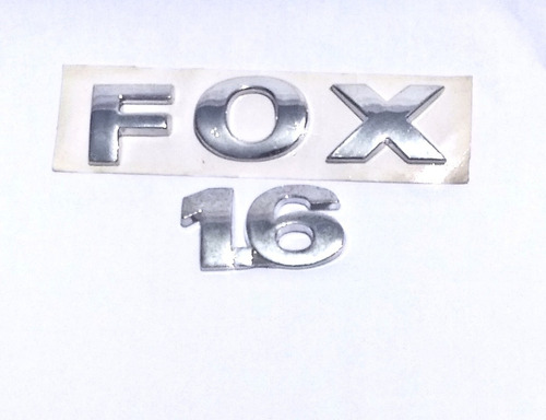 Emblema Vw Fox Spacefox Crossfox 1.6