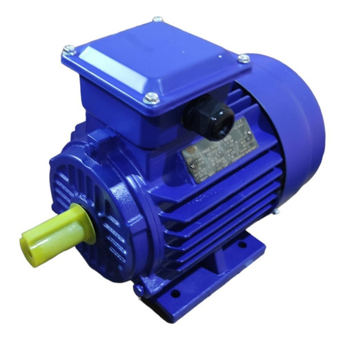 Motor Electrico Trifasico  Marca Tesla De 5 Hp 1750 Rpm 