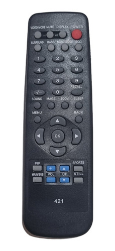 Control Remoto Tv Para Sanyo Noblex Philco 421