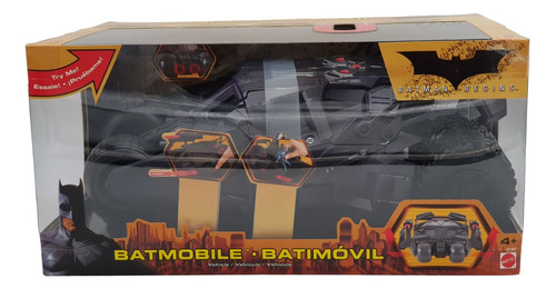 Carro Batimóvil Batman Begins Mattel Sellado 2005